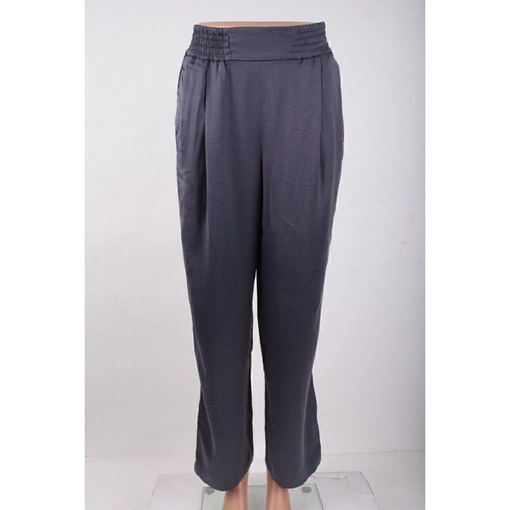 Massimo Dutti Womans Pants Joggers Curpo US 2 Eu 34 Blue Gray 5053/523 NWT